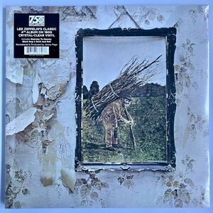 Led Zeppelin – IV – Limited Clear 180 Gram Vinyl, LP, Atlantic Records, 2023 NEW